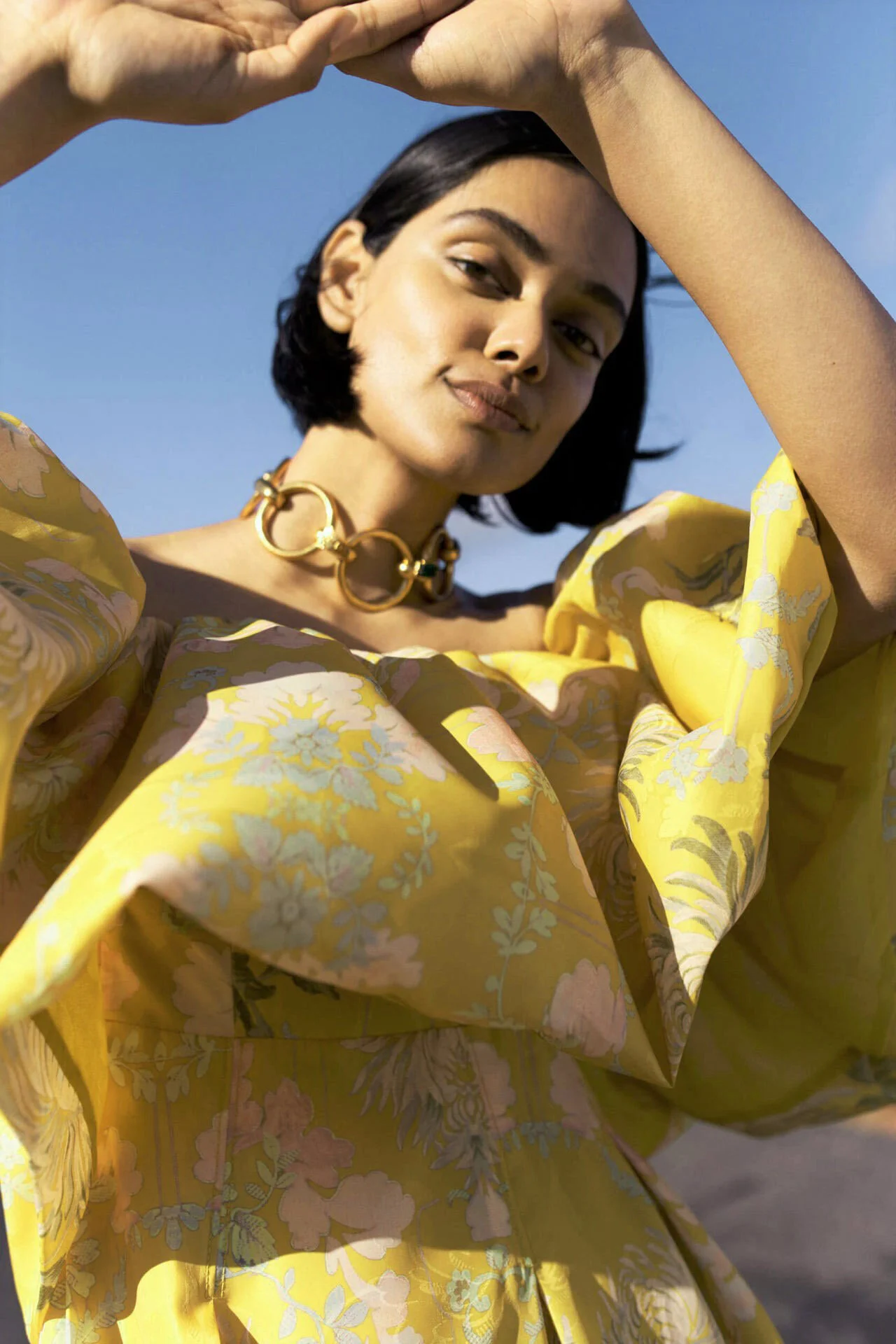Zinnia Kumar Wears the Waste in H M Conscious Exclusive A W 2020